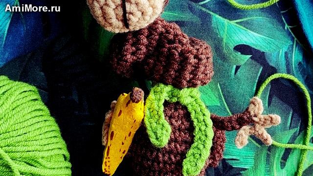 Амигуруми: схема Обезьянка Завезьянка | Игрушки вязаные крючком