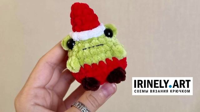 Схема Жабка в колпаке крючком. Амигуруми схемы и описания. Автор: Nastik Toys