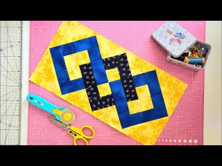 Урок пэчворка: самый простой и быстрый способ сшить удивительные цепочки для лоскутного одеяла.