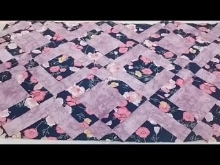 Как создать потрясающее лоскутное одеяло, используя всего 2 ткани