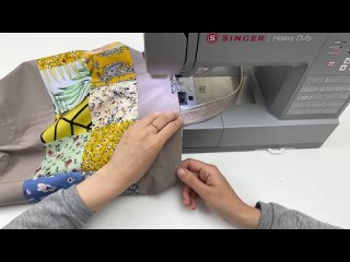 Никаких отходов, никакого стресса: сшейте простую лоскутную сумку.