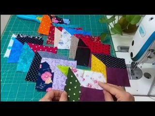 Как сделать красивое и сногсшибательное лоскутное одеяло из маленьких полосок