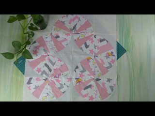 Простой узор лоскутного одеяла, который всегда получается красивым (даже если вы новичок).