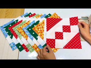 2 самых потрясающих лоскутных одеяла, которые можно сшить, используя квадраты размером 5 х 5 дюймов.