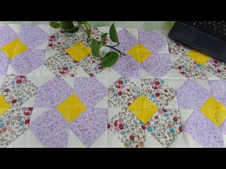 Как сшить самое простое лоскутное одеяло на свете!