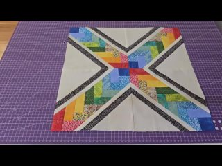 Потрясающая идея для лоскутного одеяла | Так просто, но так уникально!