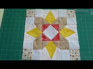 Как сшить потрясающий лоскутный блок.