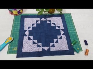 Хотите потрясающие лоскутные одеяла? В чем секрет изготовления этого красивого лоскутного блока ?