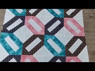 Этот лоскутный блок навсегда изменит ваш стиль квилтинга! Отличная идея для шитья из остатков ткани