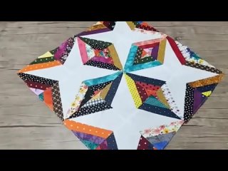 Самый любимый узор для лоскутного одеяла - он вам тоже понравится.