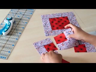 Тот самый лоскутный блок, который шьется в разы легче и быстрее