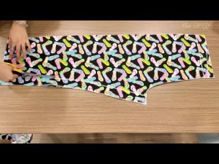 Как быстро сшить домашние штаны без выкройки