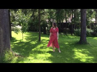 Как сшить платье на запах без выкройки _ WRAP DRESS DIY