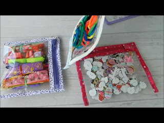 Прозрачные конверты. Супер метод шитья для рукодельницы, наводим порядок.