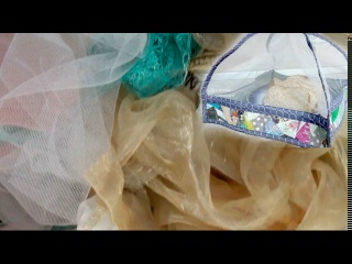 Из тюля защитный колпак от насекомых. Бесплатный мастер-класс. Лоскуты в дело