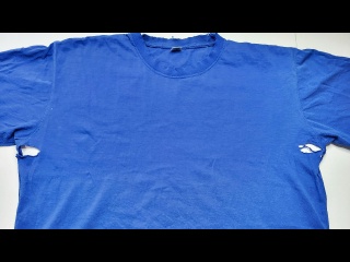 Не спешите выбрасывать рваные футболки &mdash; у меня есть идея лучше