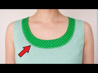 Секреты шитья: как шить вырез горловины аккуратно, быстро и без ошибок