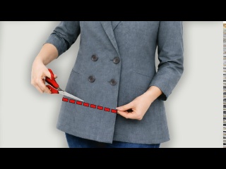 КАК УКОРОТИТЬ ПИДЖАК без похода к портному &mdash; ЛЁГКИЙ и БЫСТРЫЙ способ!