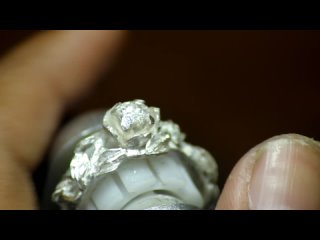 Что получится из серебра и бриллианта