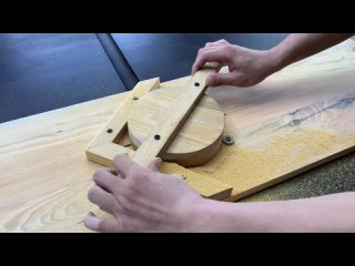 Секрет выпиливания чаши из дерева на циркулярной пиле