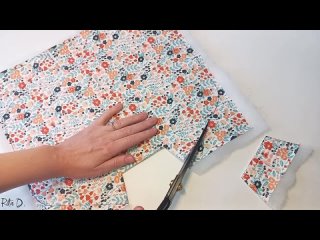 DIY/ШЬЮ КОСМЕТИЧКУ ПО ВЫКРОЙКЕ "ИРИС"