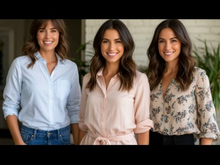 Рубашка &rarr; блузка: 3 варианта переделки