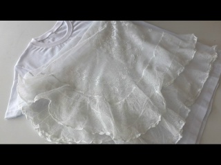 Советский винтаж в гардеробе! Покажу, как из старой тюлевой накидки сделать стильную майку