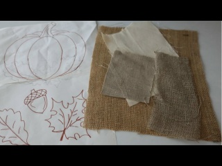 Создаём роскошную салфетку-тыкву из мешковины &mdash; декор, который покорит ваше сердце