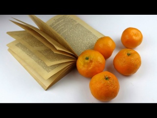 Не выкидывайте кожуру от мандарина. Из нее получаются ароматные украшения для дома