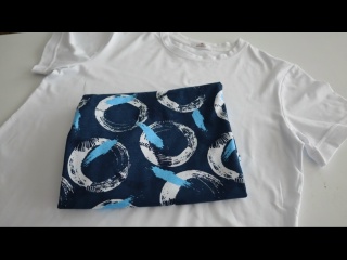 Сшила летнее платье без выкройки и трат на дорогие ткани— понадобились только футболка и халат