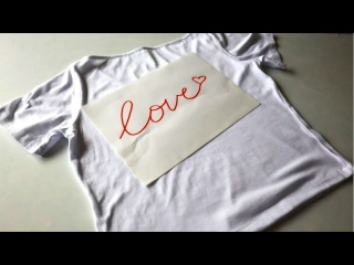 Волшебная вышивка без навыков. Сделай объёмные буквы на одежде: метод, смотрится как фабричный