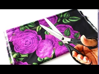 Женственно, аккуратно, со вкусом: простой способ сшить модную косынку с бантом