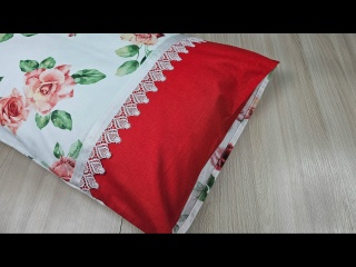 Потрясающая наволочка в восточном стиле своими руками!  Легко и красиво