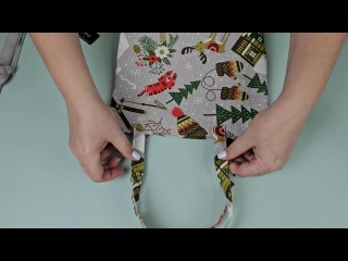 ?✨ Новогодняя сумка для подарков за 15 минут | DIY
