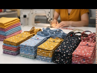 Шью по 100 сумочек для телефона в день | Очень просто и отлично продаётся