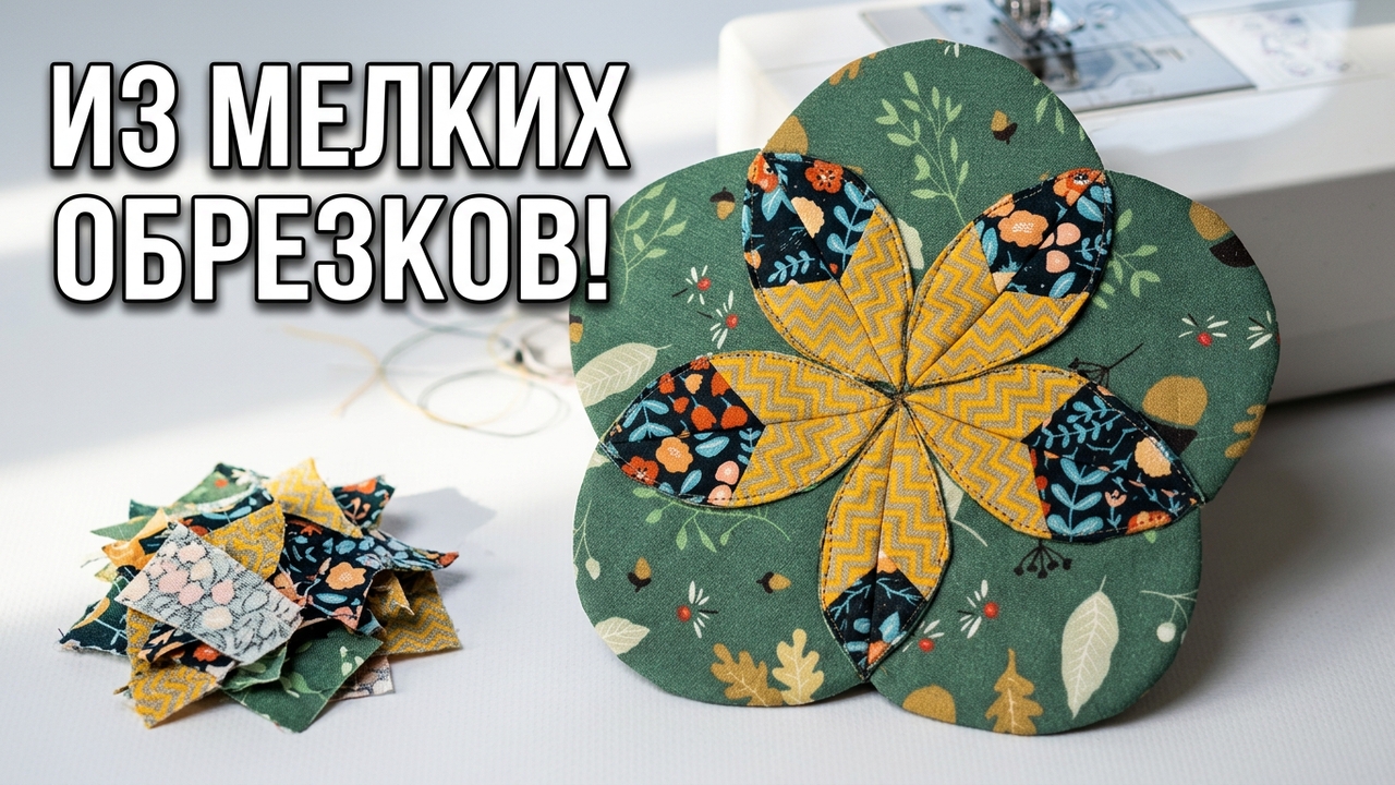 🔥 Я НЕ ВЫБРАСЫВАЮ даже самые мелкие обрезки! 😍 Вот что из них можно сшить!