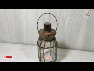 Не выбрасывайте пустые банки. Ночник, светильник своими руками