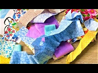 Делаем бриллианты из мусора. Вам точно понравится шить таким способом DIY мастер-класс