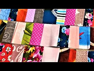 Вот до чего можно дойти, если долго шить мелкие лоскутки DIY Мастер класс
