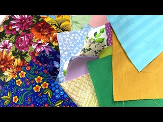 Я и не думала, что получится такое эффектное лоскутное одеяло DIY мастер класс