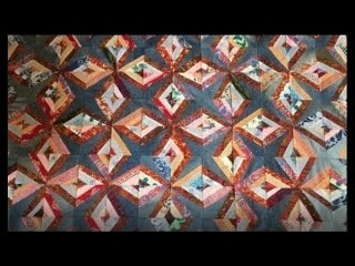Из старых джинсов покрывало "Звезда". Сшить блоки между собой. Ч. 2. Лоскутное шитье для начинающих
