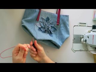 ЛЮБИМЫЕ СЕРДЦУ ДЖИНСЫ КОТОРЫЕ НЕ ОТРЕМОНТИРОВАТЬ,МОЖНО ПЕРЕШИТЬ В ЛЮБИМУЮ СУМКУ!