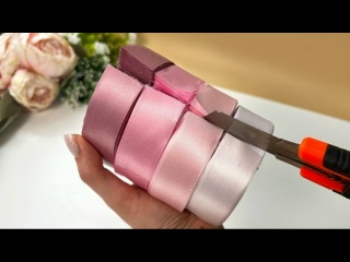 Шикарная идея для украшения вашего дома из атласной ленты