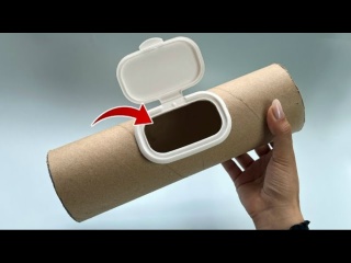 Гениальные идеи из картонных рулонов, которые вас удивят! ✨ Создавайте сами!