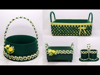 4 креативные идеи многоцелевых контейнеров из ненужной ткани