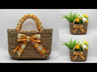 Идеи для изготовления корзинок своими руками