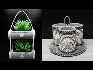 2 Идеи для поделок из пластиковых бутылок своими руками