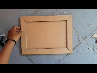 Как сделать фоторамку из картона: креативные идеи с использованием вторичного материала