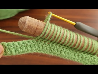 Интересный способ вязания крючком