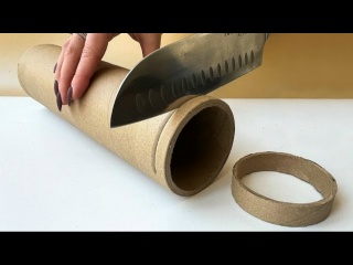 3 Гениальные идеи из картонных рулонов, которые многих удивят